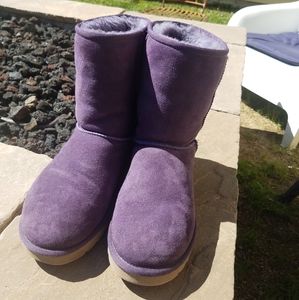 Purple Short UGG Boots Women's